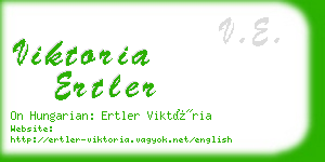 viktoria ertler business card